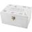 Personalised Memento White Safari Animals Keepsake Small Box