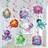 Ocean Jellyfish Pattern Birthday Pendant
