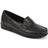 Pavers Smart Leather Moccasins - Black