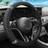 Temu New Stitched Rhinestone Car Steering Wheel Cover