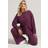 Yours Jersey Button Cardigan Curve Plus Size - Burgundy