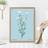 Artze Wall Blue Daisies Flower Market Print A2 Framed Art