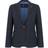 Paul Andrew Madrid Tweed Tailored Fit Blazer - Navy