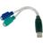 Digitus USB A-PS/2 M-F Adapter 0.1m