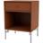 Montana Furniture Dream with Legs Hazelnut/Matt Chrome Bedside Table 30x35.4cm