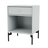 Montana Furniture Dream with Legs Oyster/Black Bedside Table 30x35.4cm