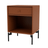 Montana Furniture Dream with Legs Hazelnut/Black Bedside Table 30x35.4cm