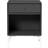 Montana Furniture Dream Med Hvide Ben Anthracite Sengebord 30x35.4cm