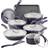 Rachael Ray Create Delicious Purple Shimmer Cookware Set with lid 13 Parts