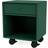 Montana Furniture Dream Castors Pine/Black Bedside Table 30x35.4cm
