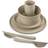 Koziol Connect Helsinki Nature Desert Sand Dinner Set 10pcs