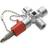 Knipex 00 11 02, Silver, Gummi, 1.4 Skiftnyckel