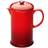 Le Creuset Stoneware Coffee Press 1L Cerise