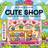 Cute Shop - Sød og Hyggelig Malebog (Hæftet, 2025)
