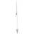 Georg Jensen 2025 Candle Holder Palladium-Plated Zinc Alloy Christmas Tree Candleholder