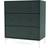 Montana Furniture Carry with Leg Black Jade/Brass Chest of Drawer 69.6x82.2cm