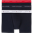 Tommy Hilfiger Men Signature Logo Waistband Boxer Briefs 3-pack - Red/White/Navy Blue