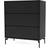 Montana Furniture Carry With Leg Black Chest of Drawer 69.6x82.2cm