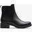 Clarks Hearth Top Black Leather Ankle Boots - Black