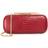 Dune London Body Leather Clutch - Red