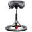 Backapp 2.0 Smart Vegan Leather Red/Black/Polished Aluminum Sadelstol 81cm