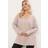 Yours Curve Pink Pearl Embellished Soft Touch Jumper - Pink