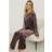 PixieGirl Petite Chocolate Brown Super Luxe Touch Pyjama Set - Chocolate Brown