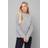 Wallis Petite Sparkle Pointelle Funnel Neck Jumper - Grey