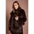 Coast Occasion Short Faux Fur Coat - Chocolate