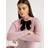 River Island Pink Knitted Bow Front Cardigan - Multicolor