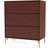 Montana Furniture Carry with Leg Masala/Brass Chest of Drawer 69.6x82.2cm
