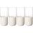 Villeroy & Boch Manufacture Rock Long White Drink Glass 30cl 4pcs