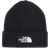 The North Face TNF Logo Box Cuffed Beanie - TNF Black