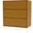 Montana Furniture Carry with Leg Amber/Snow Chest of Drawer 69.6x82.2cm