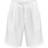 PrettyLittleThing Peachskin Longline Shorts - White