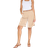 PrettyLittleThing Tailored Belted Long Shorts - Stone