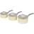Swan Retro Cream Cookware Set with lid 3 Parts