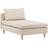 Venture Design Zero Schäslong Beige 152 x 94 cm Soffa 1-sits