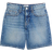 River Island Petite Longline Bermuda Shorts - Blue Denim