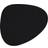 Lind DNA Curve Black Coaster