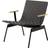 &Tradition Ville AV45 Loungefåtölj Med Armstöd Warm Black Loungestol