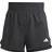 adidas Pacer Training 3-Stripes Woven High-Rise Shorts - Black/White
