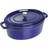 Staub Oval med lock 6.7 L 33 cm