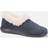 Hotter Snug II Womens Warmlined Slippers - Navy
