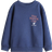 H&M Dino Running Club Sweatshirt Med Tryk - Marineblå