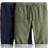 H&M Baby Helfodrad Bomullsbyxa 2-Pack - Khakigrön/Mörkblå