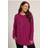 Yours Bow Sequin Jumper Plus Size - Dark Pink