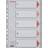 Esselte Index PP A4 1-5