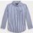 Polo Ralph Lauren Striped Cotton Poplin Shirt - Navy/White