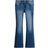 H&M Flared Leg Low Jeans - Denimblå